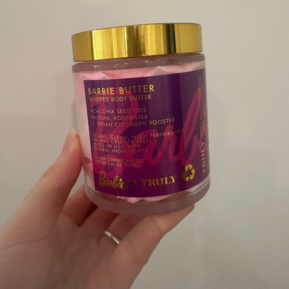 New Truly Barbie whipped body butter 2 fl Oz
